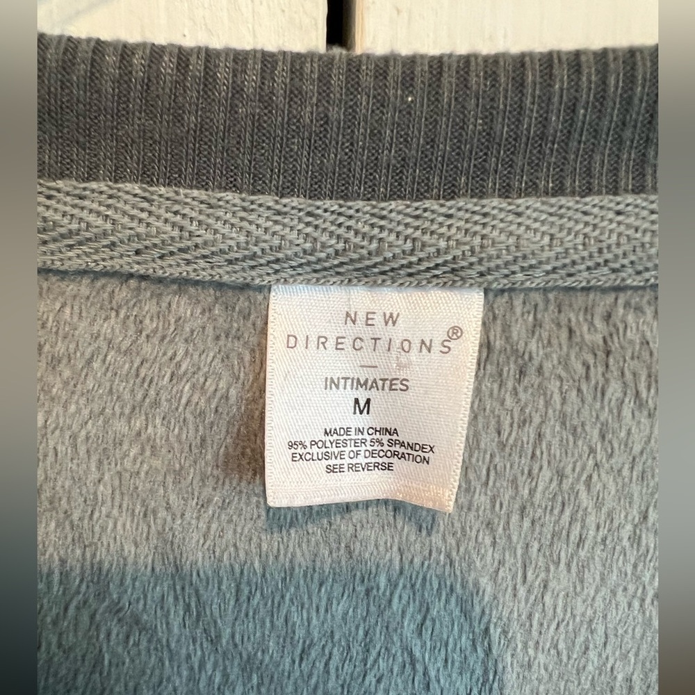 2pc Matching Soft Gray Pj / Lounge Set - “I’d Rat… - image 2